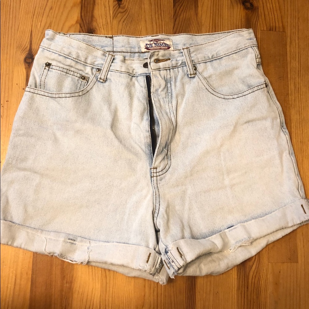High waisted Denim Shorts